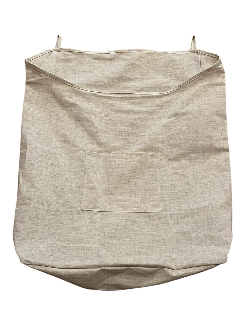 Over door hanging laundry hamper bag